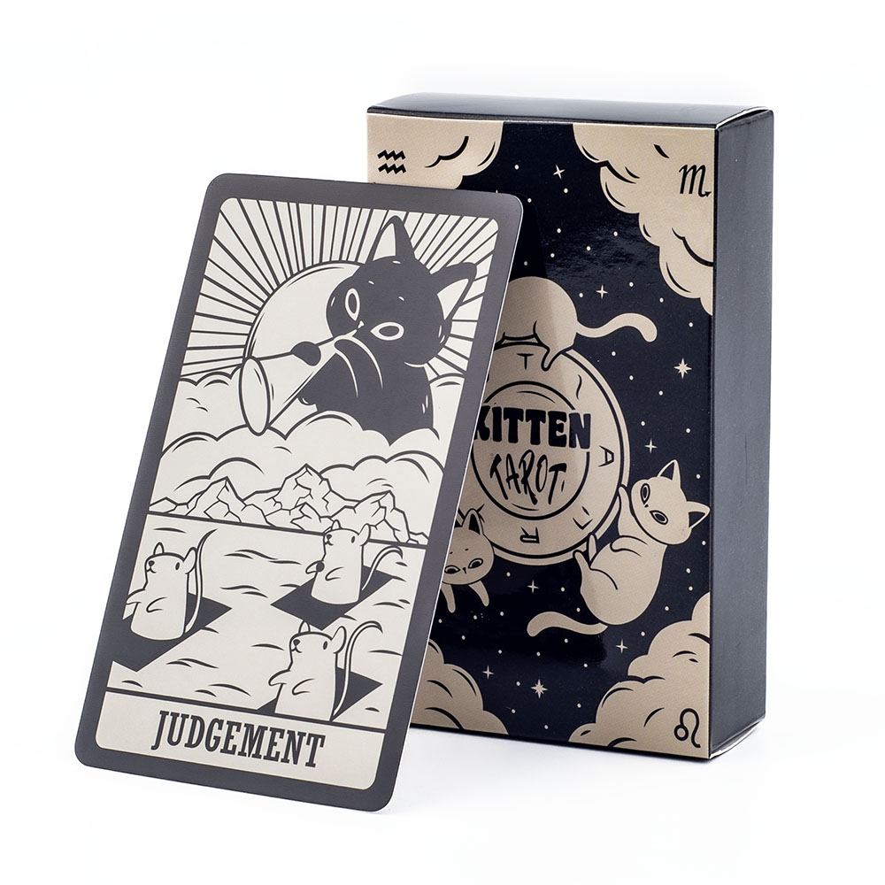 Kitten Tarot Deck 78Pcs Cute B - đánh giá và giá Tarot Deck With Guidebook