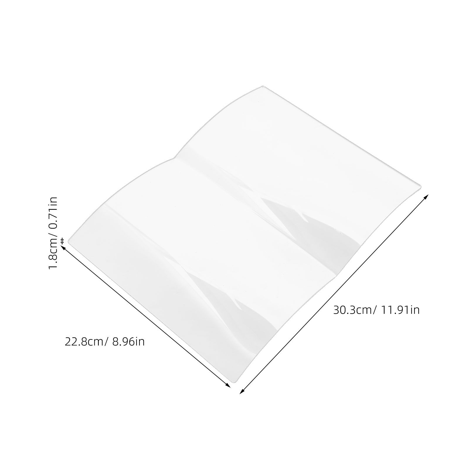 Clear Acrylic Book Stand Fan S - đánh giá và giá Clear Acrylic Book Stand Holder