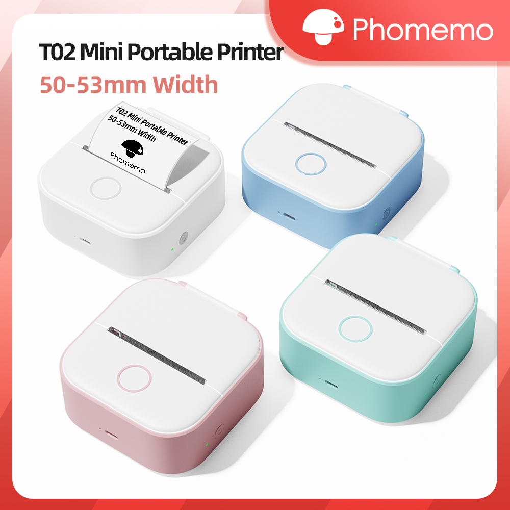 Phomemo T02 Wireless Pocket Th - đánh giá và giá Mini Pocket Thermal Printer Paper Roll