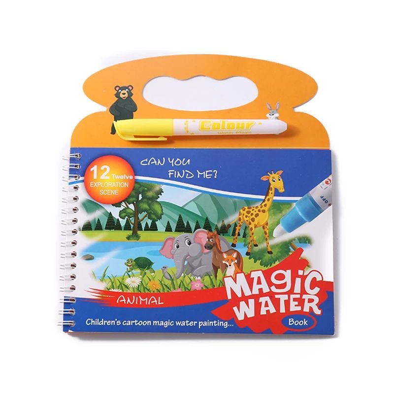 Children's Magic Water Paintin - đánh giá và giá Reusable Water Magic Coloring Book