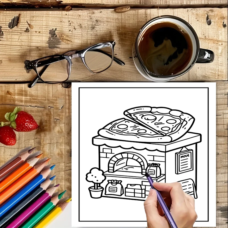 Coloring Book Little Spaces fo - đánh giá và giá Adult Coloring Book Stress Relief