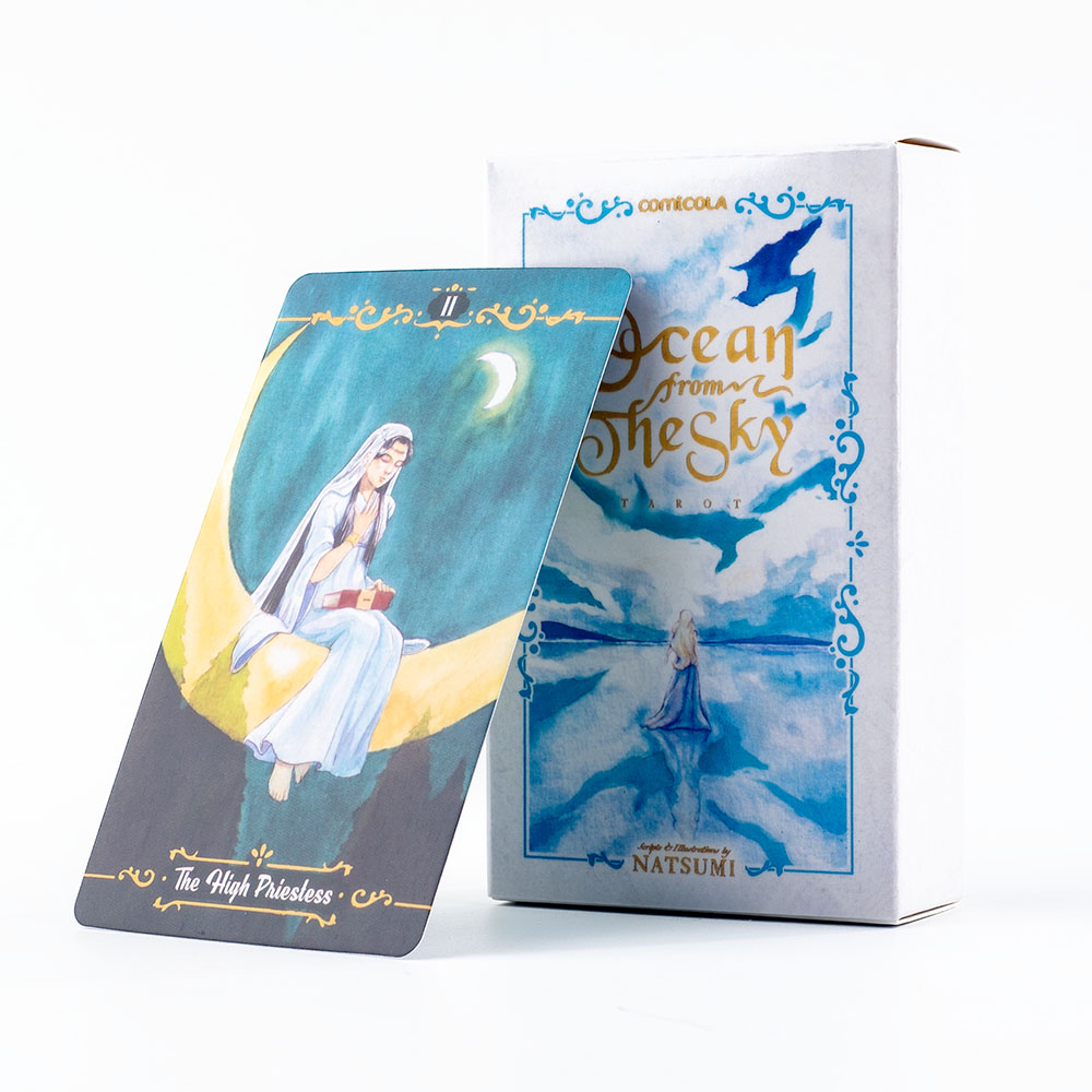 10.3*6cm Hand-Painted Watercol - đánh giá và giá Tarot Deck With Guidebook