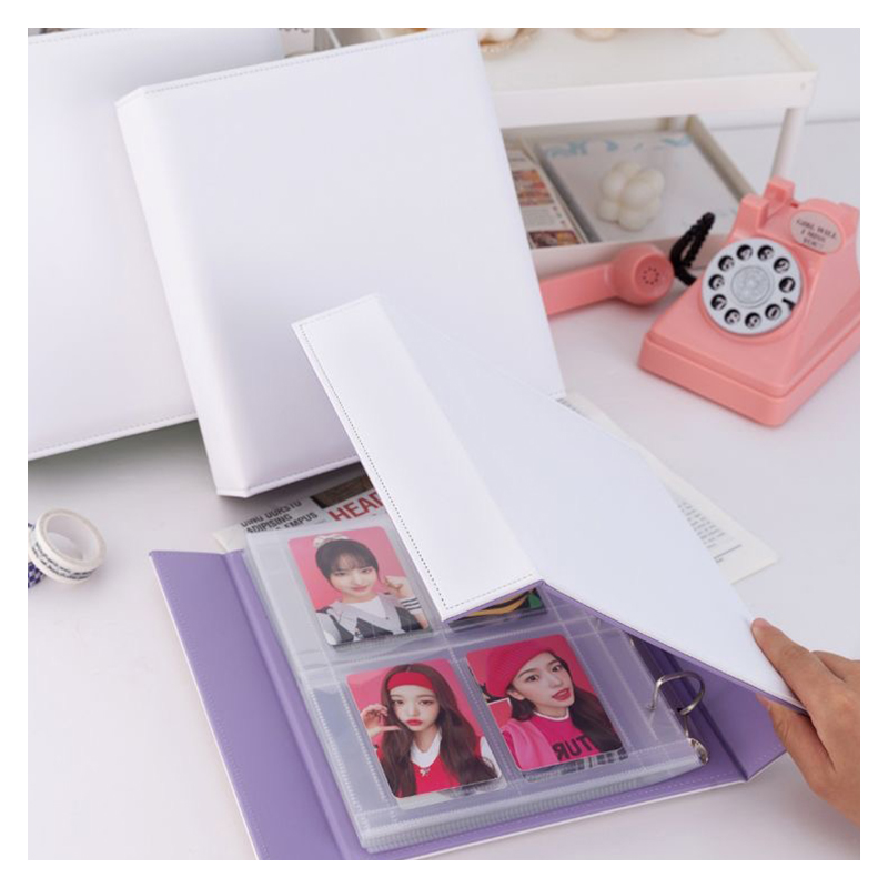 A5 Binder Photocards Magnetic  - đánh giá và giá Kpop Photo Card Binder 3 Inch
