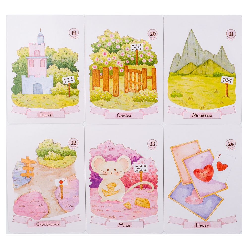 Rana Psychic Dream Lenormand T - đánh giá và giá Tarot Deck With Guidebook