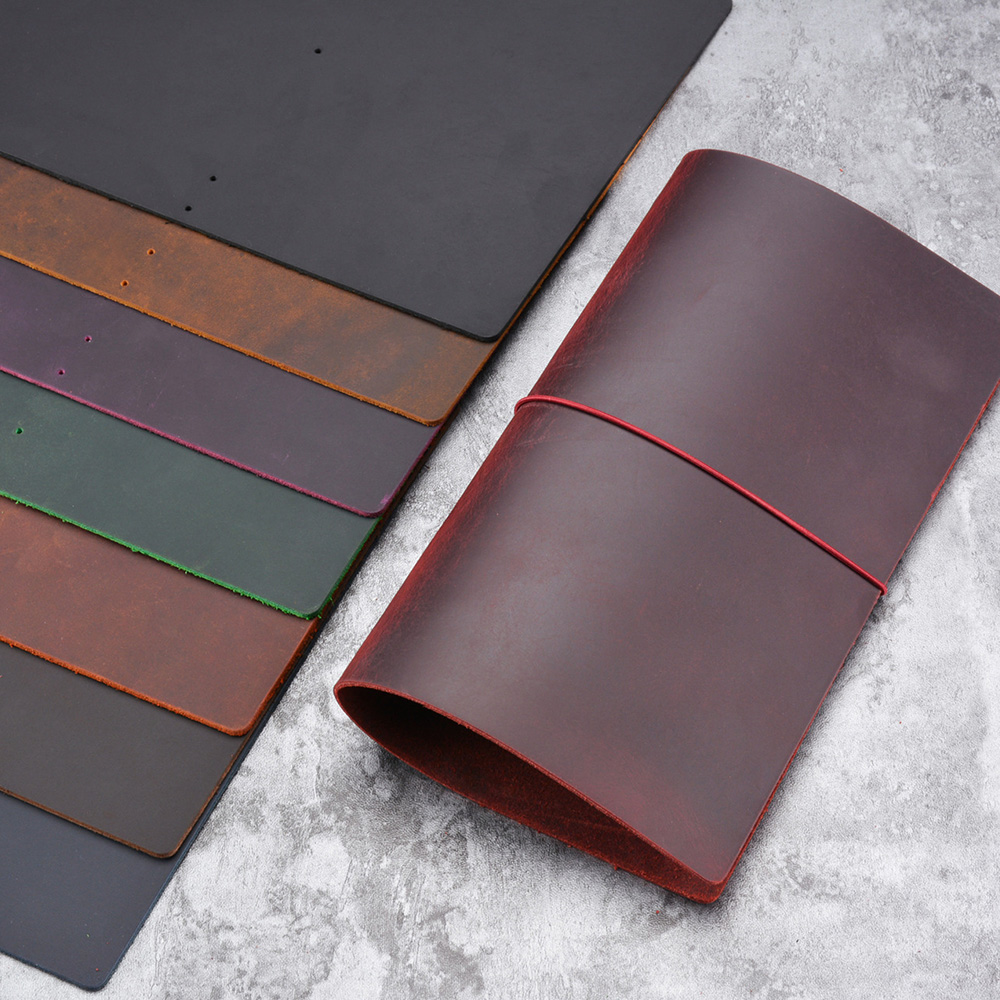 DIY Notebook Cover Crazy Horse - đánh giá và giá Vintage Leather Journal Notebook