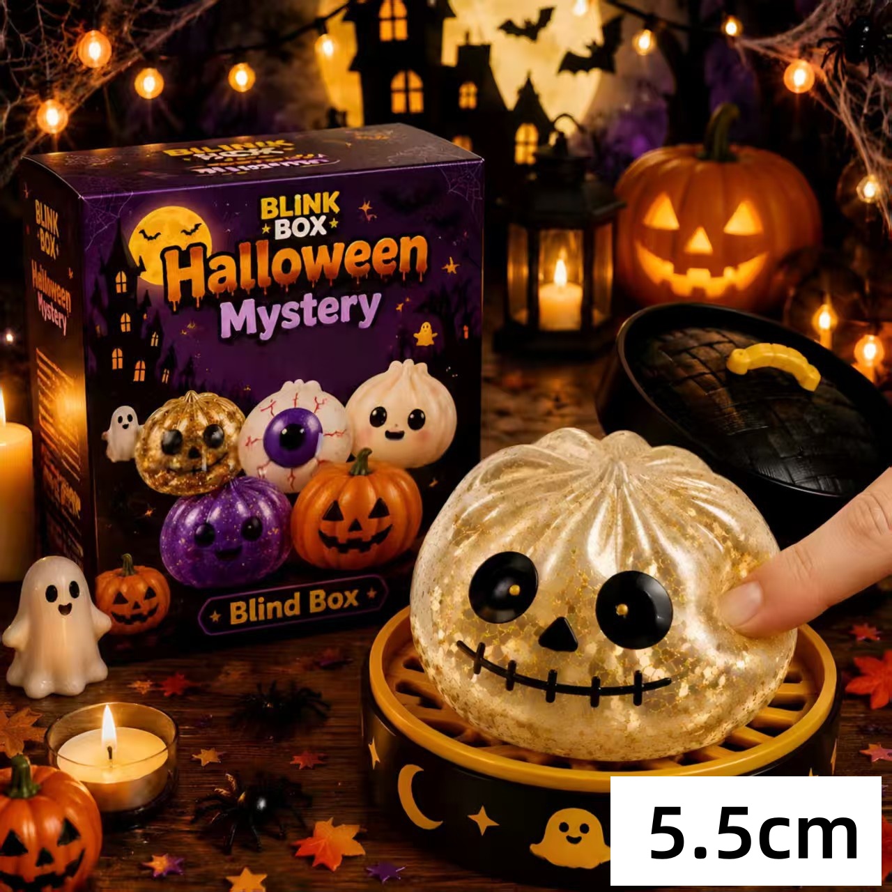 hot 5.5cm Halloween Ghost Pinc - đánh giá và giá Music