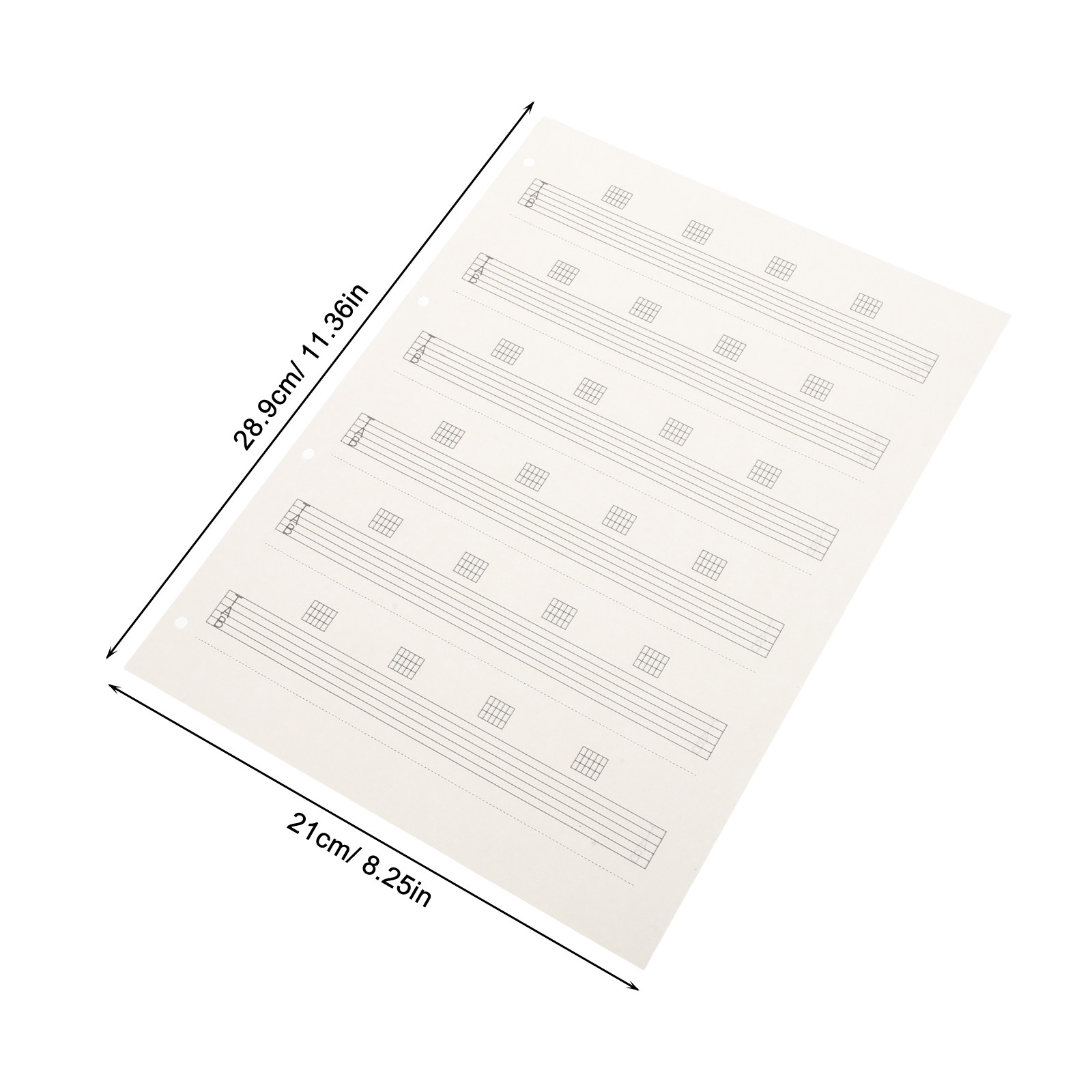 85Pcs Blank Guitar Tab Paper S - đánh giá và giá Blank Sheet Music Notebook