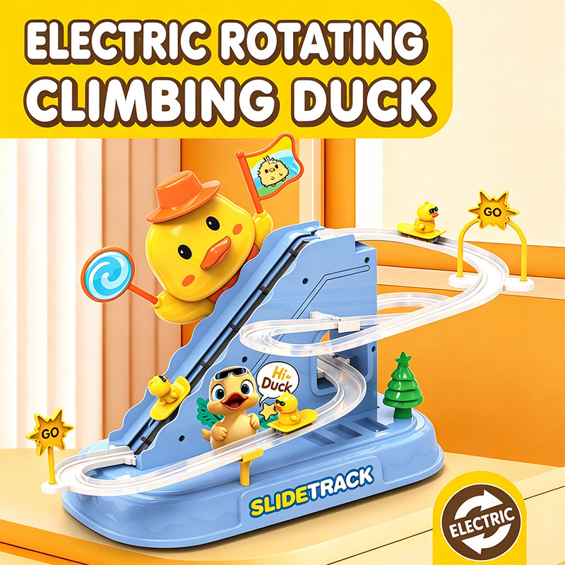 Ducks Stair Climbing Toys Flas - đánh giá và giá Music